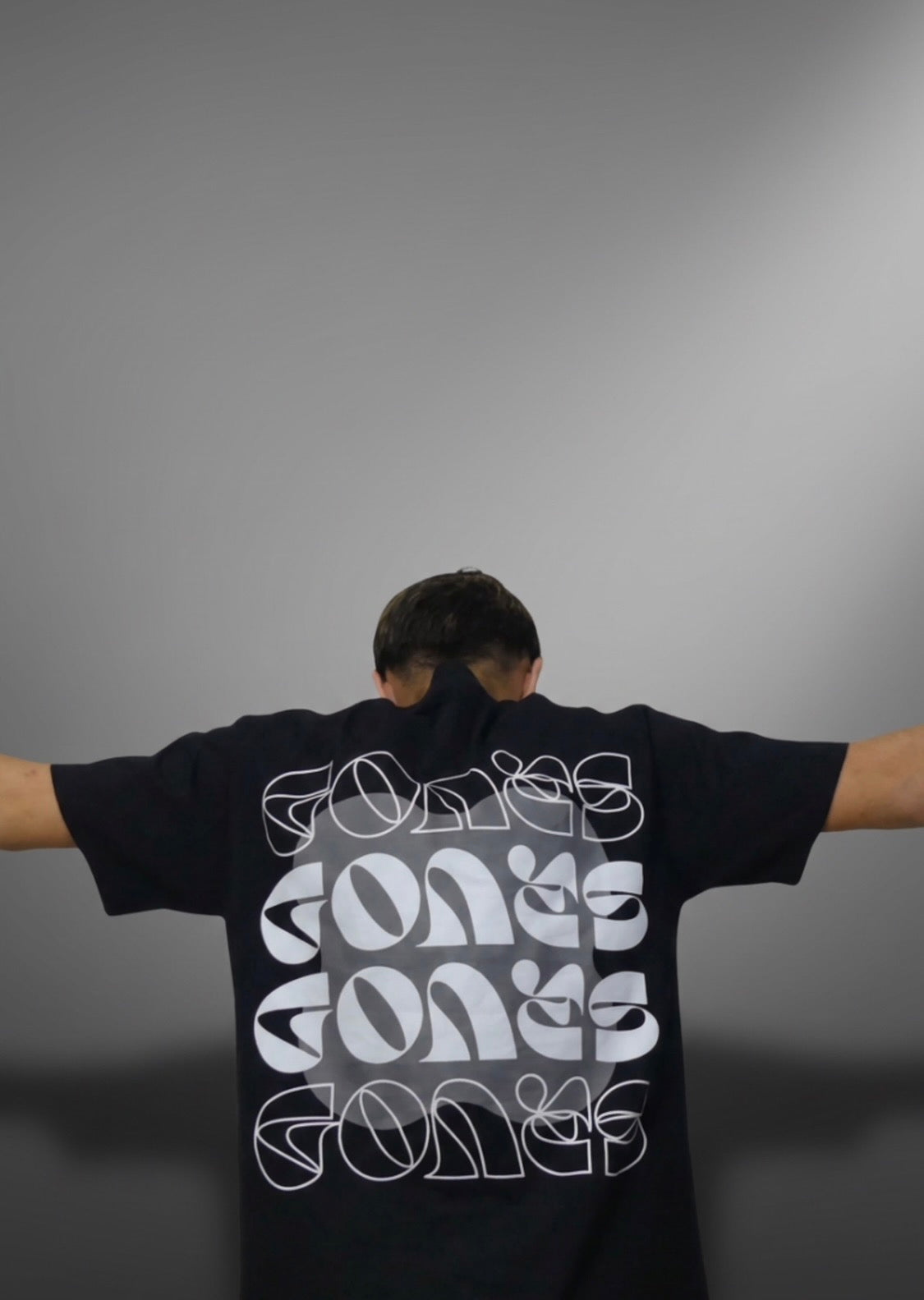 T-Shirt GONES Noir